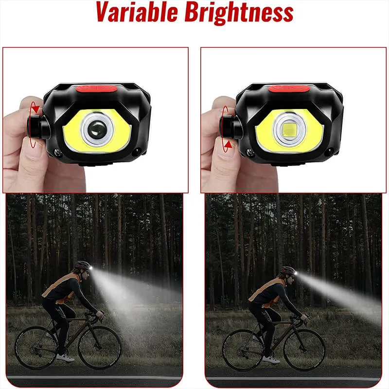 1000 Lumens LED Hunting Headlamp With Motion Sensor