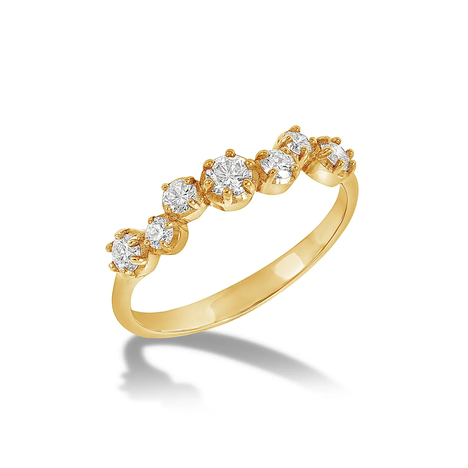 18k Gold & Diamond Stargazer Ring - 0.46ct