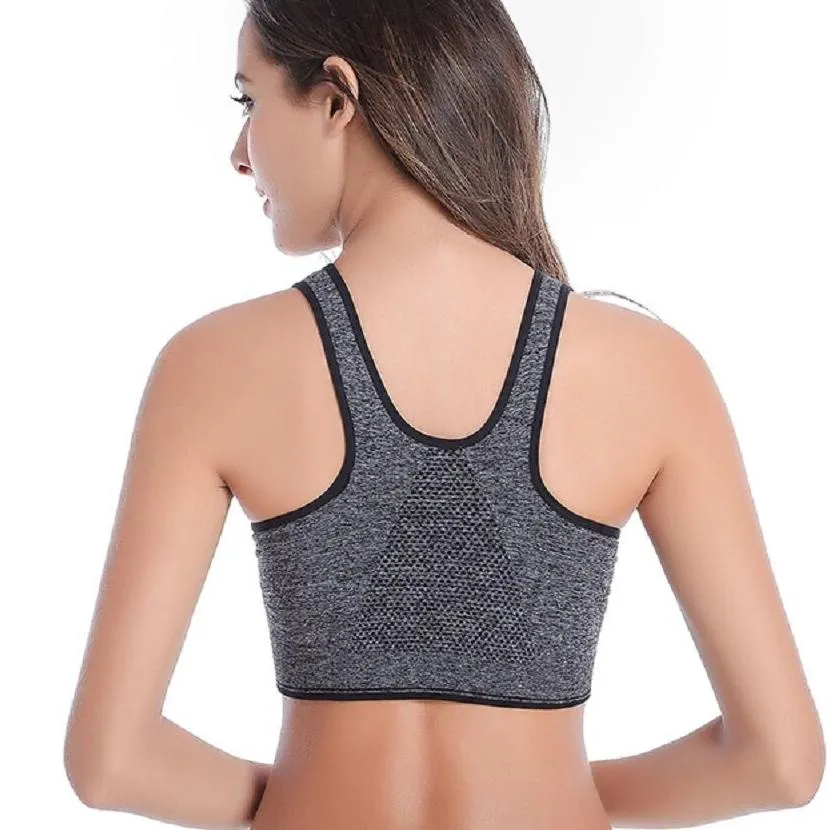 3-Pack : Incredible Endurance Front-Zip Sports Bra