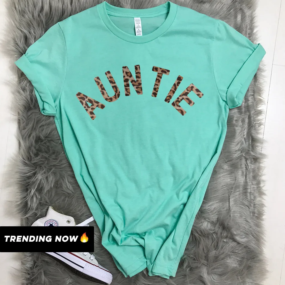 Auntie Leopard Summer T-Shirts (MRK X)