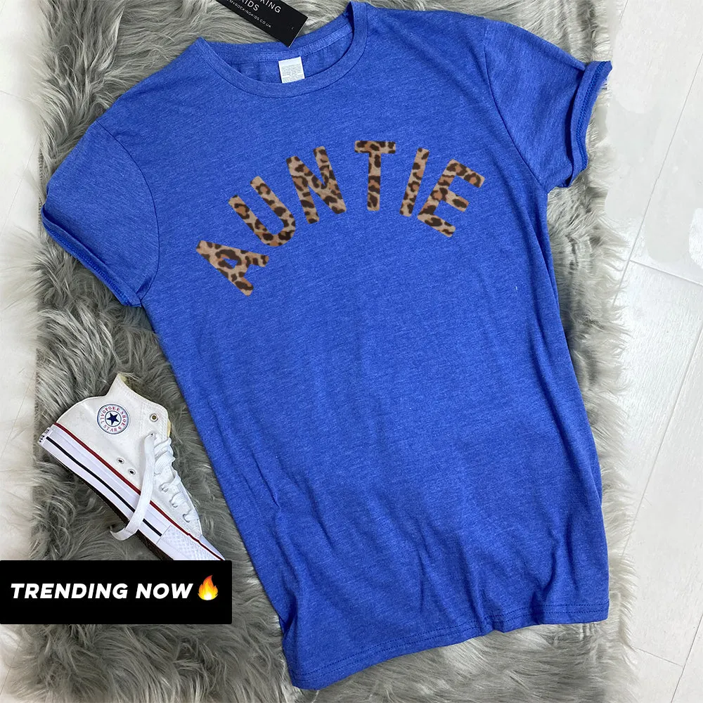 Auntie Leopard Summer T-Shirts (MRK X)