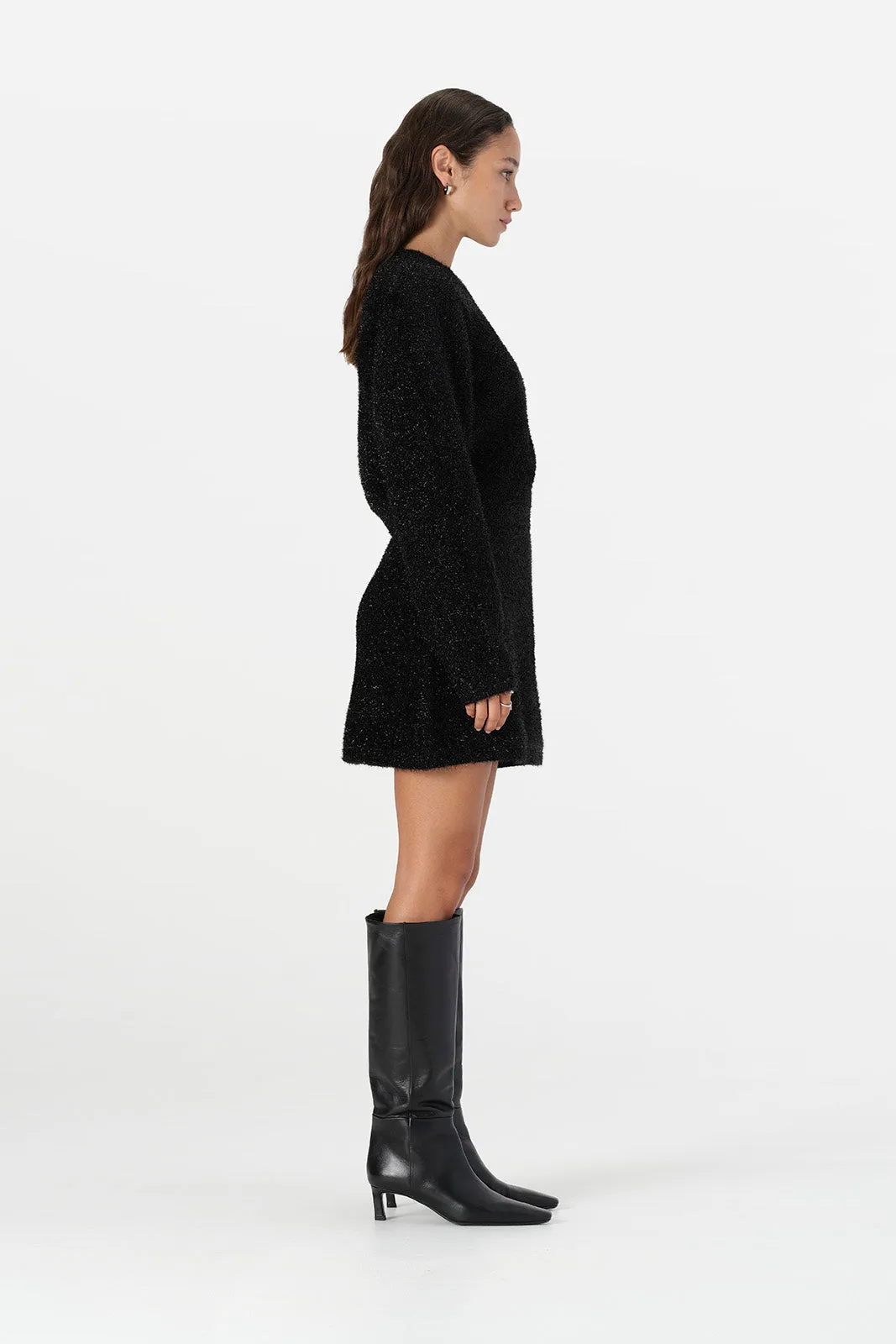 Aurora Knit Black Lurex