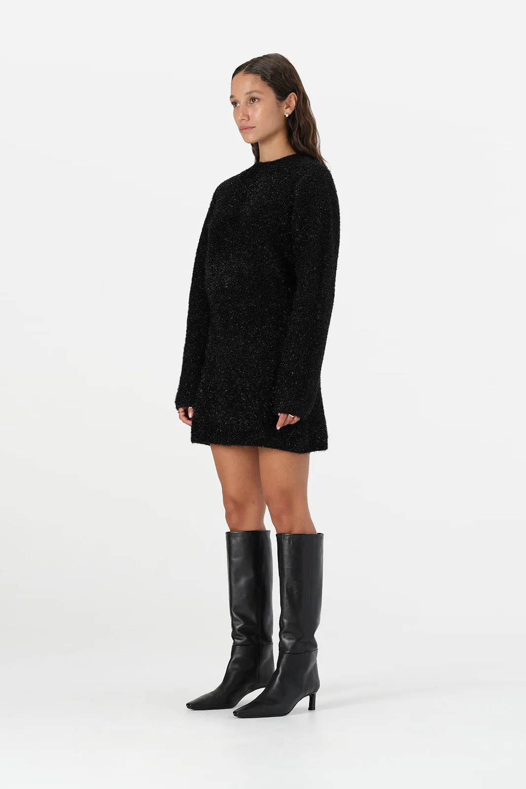 Aurora Knit Black Lurex