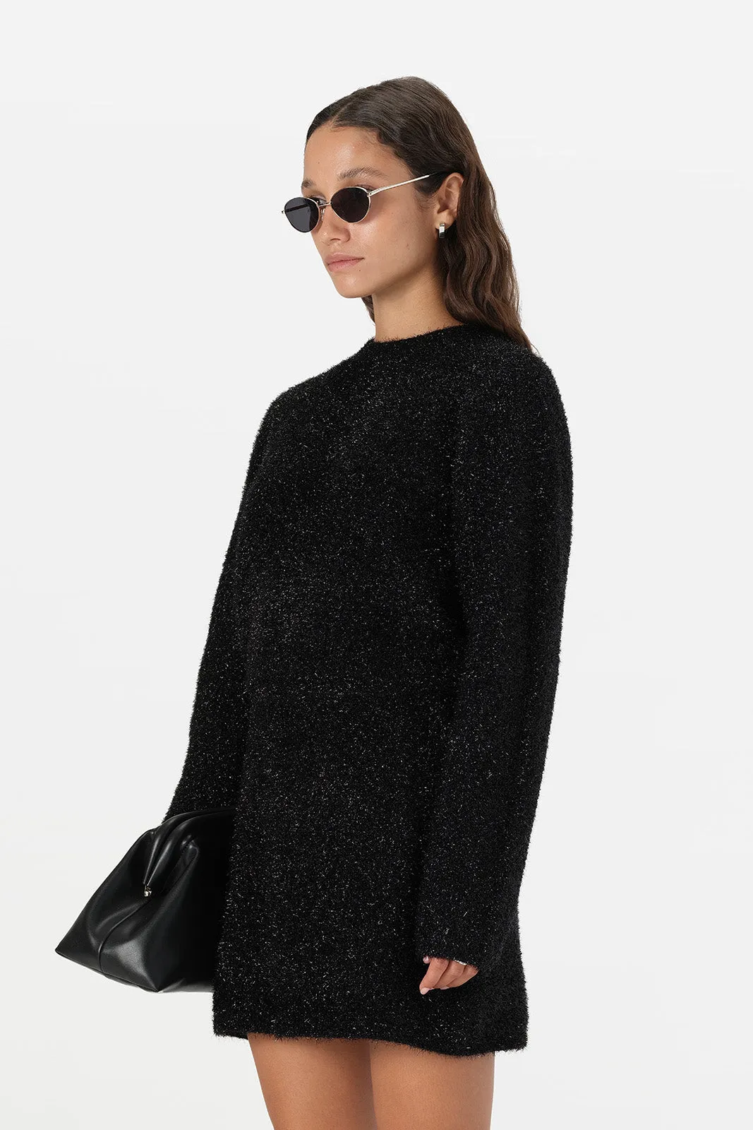 Aurora Knit Black Lurex