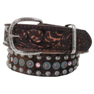 B1131 - Cowhide Studded Belt