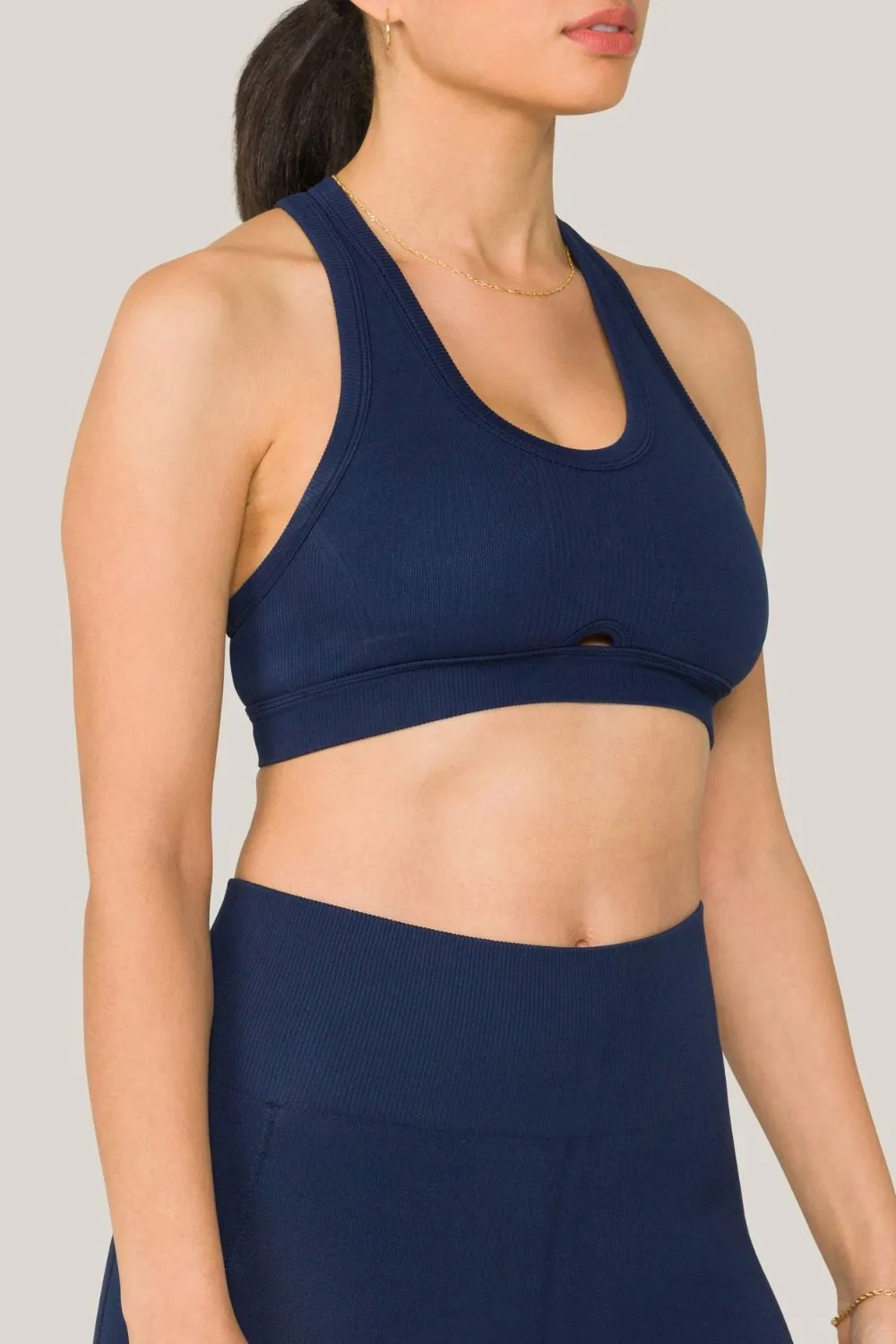 Barre Racer Bra