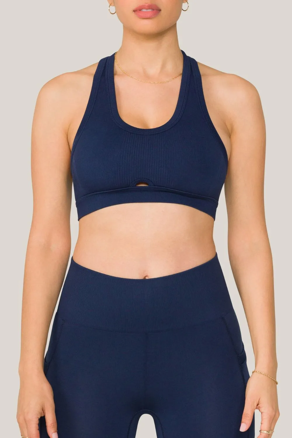 Barre Racer Bra