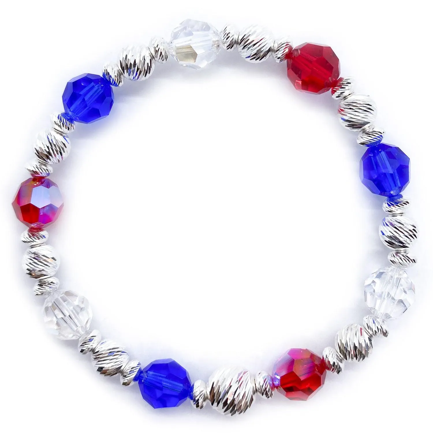 Bracelet Kit - 2020 Patriotic Stretch Bracelet