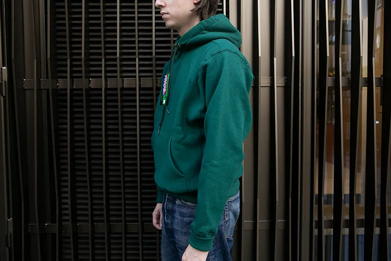 Camber Sportswear 12oz Cross-Knit Hoodie - Forest Green