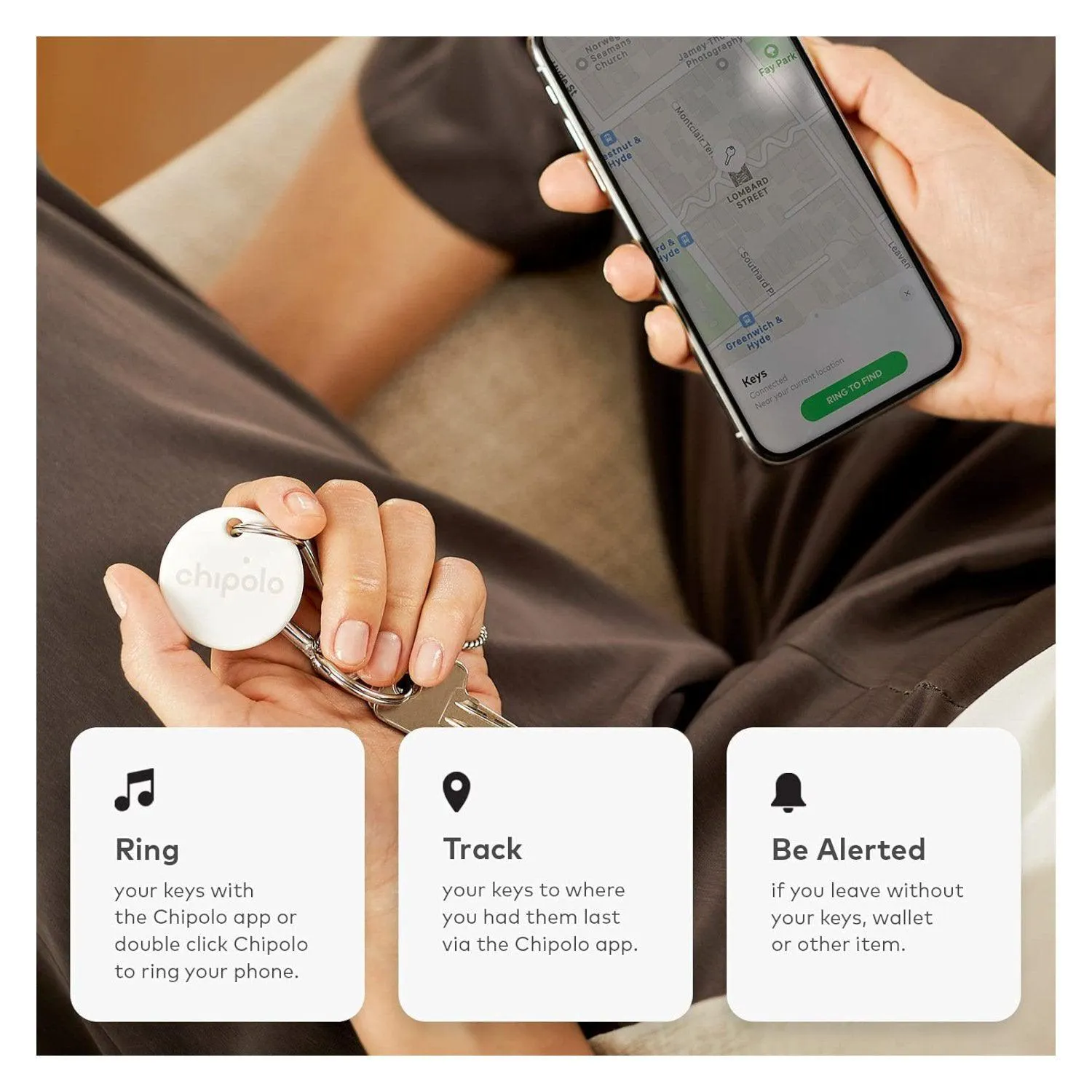 Chipolo ONE - Bluetooth Key and Item Finder