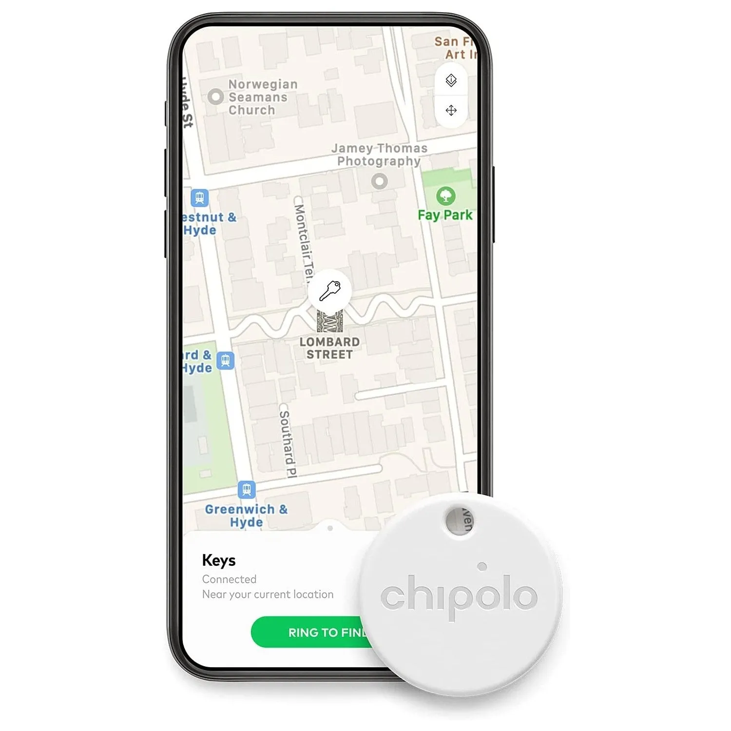 Chipolo ONE - Bluetooth Key and Item Finder