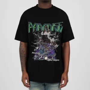 Climb Higher Prem Tee Black