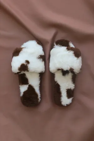 Cocoa Spot Sage Slipper