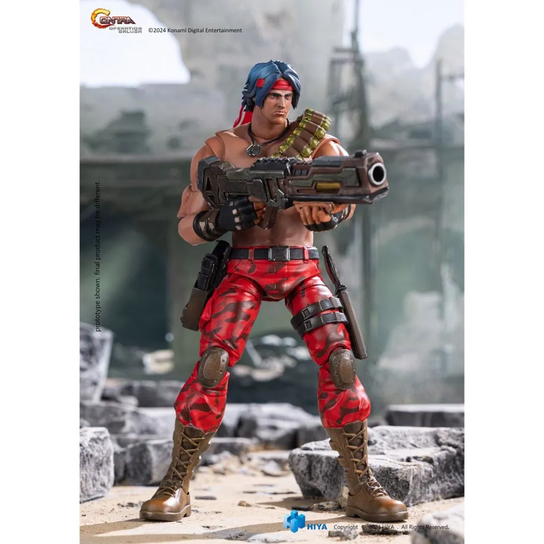 Contra: Operation Galuga Lance Bean Exquisite Action Figure By Hiya