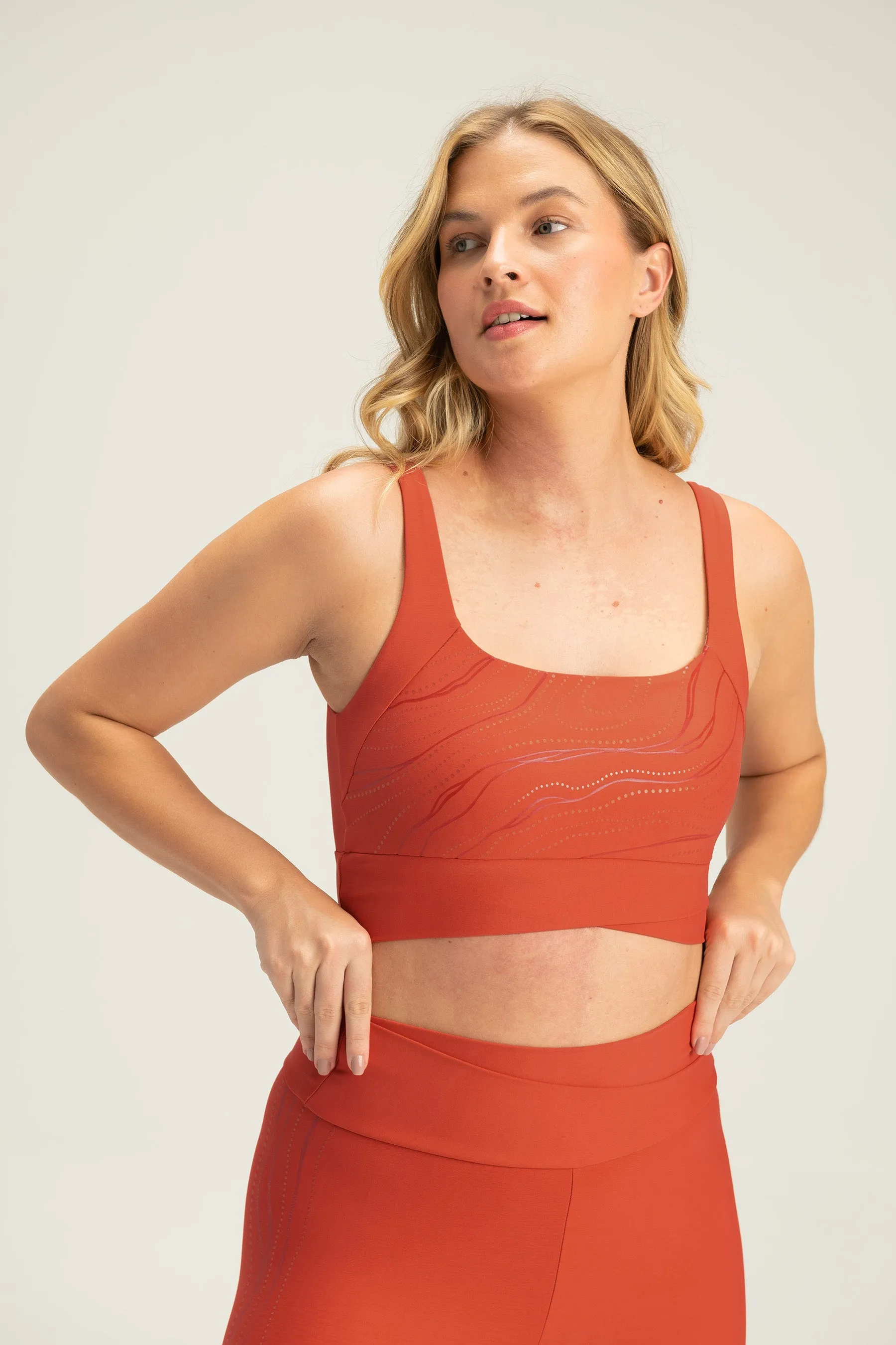 Dots Street Sports Bra