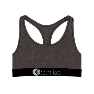 Ethika Dark Heather Girls Sports Bra