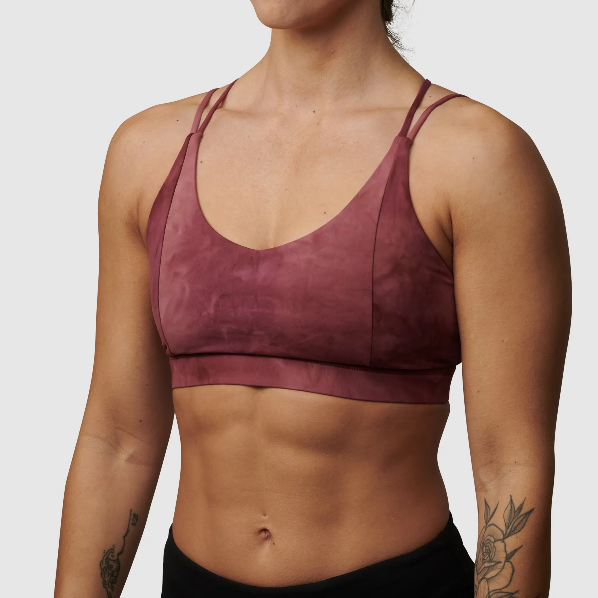 Exhale Sports Bra (Roan Rouge)