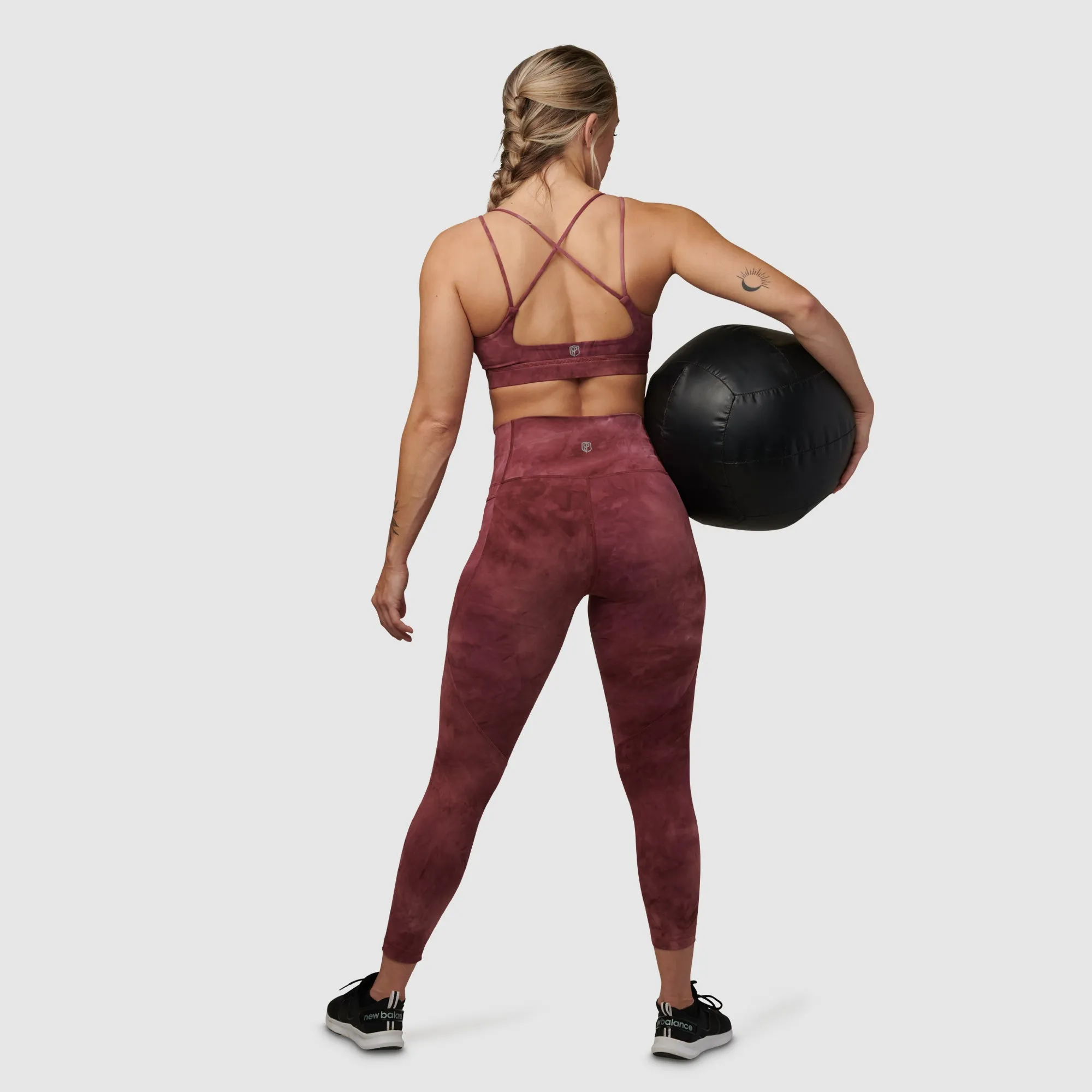 Exhale Sports Bra (Roan Rouge)