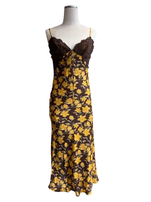 Golden Garden Maxi Dress