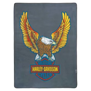 H-D Bar & Shield Eagle Folding Blanket