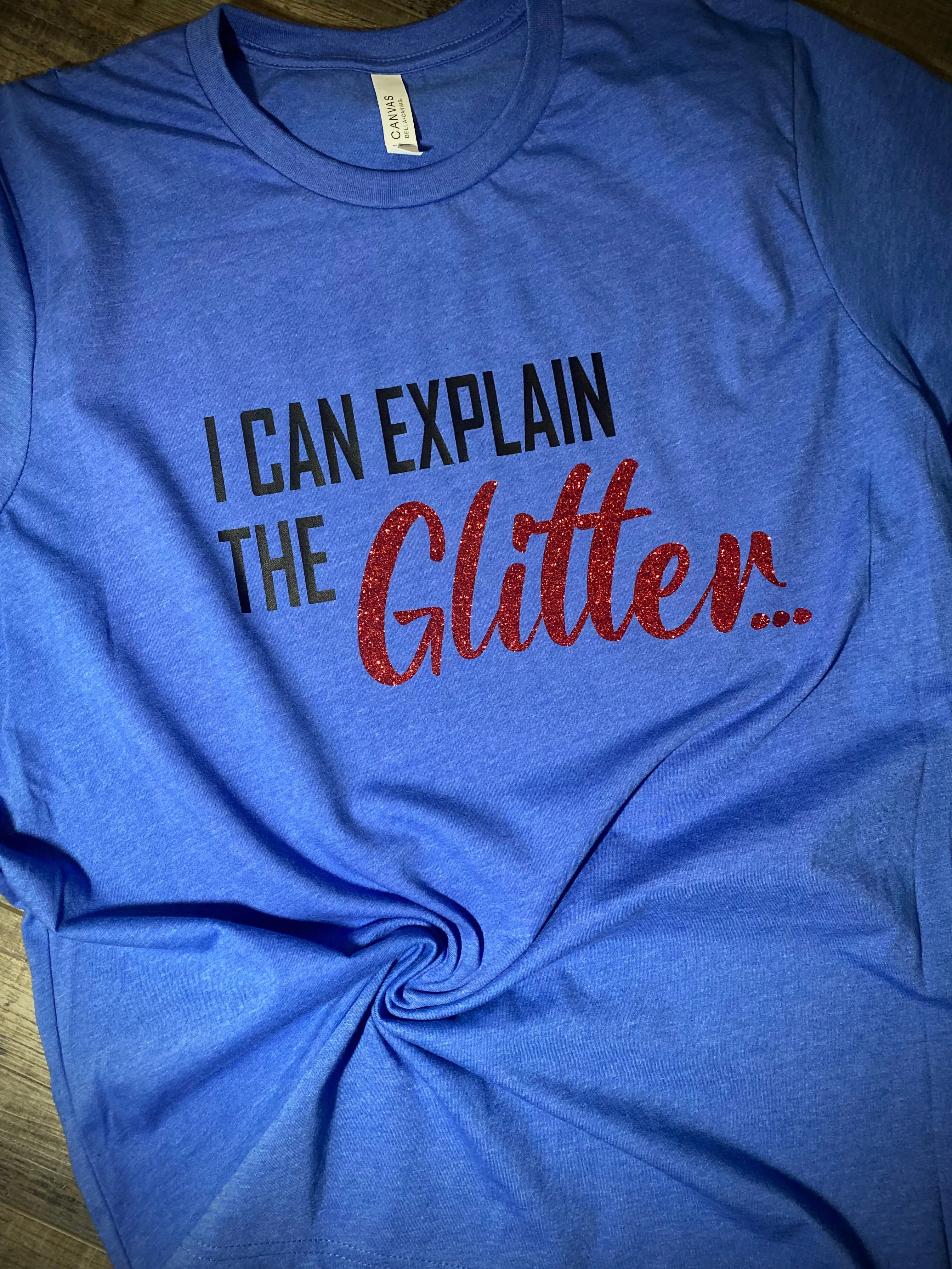 I can explain the glitter…