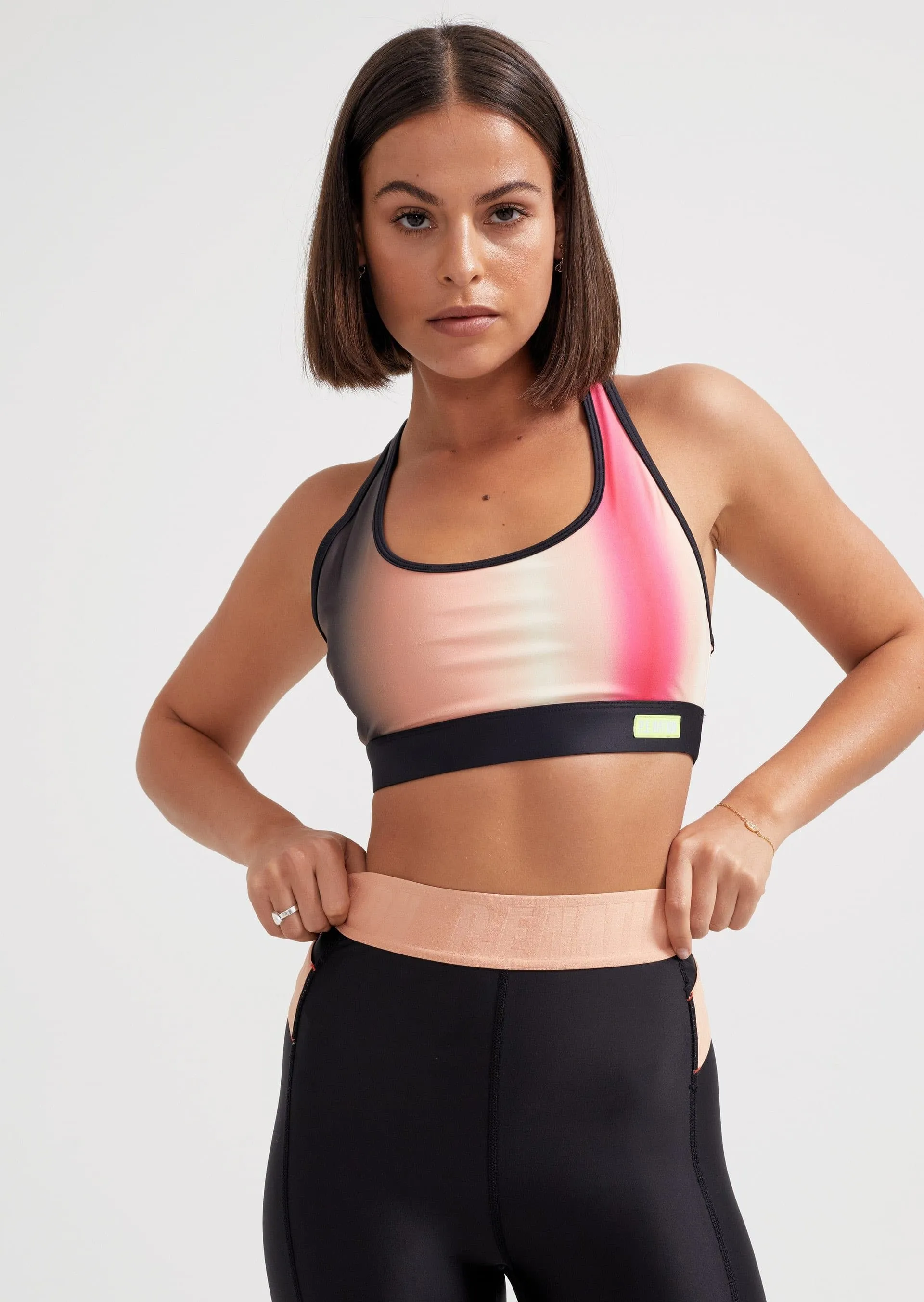 MOMENTUM SPORTS BRA -  IN PRINT