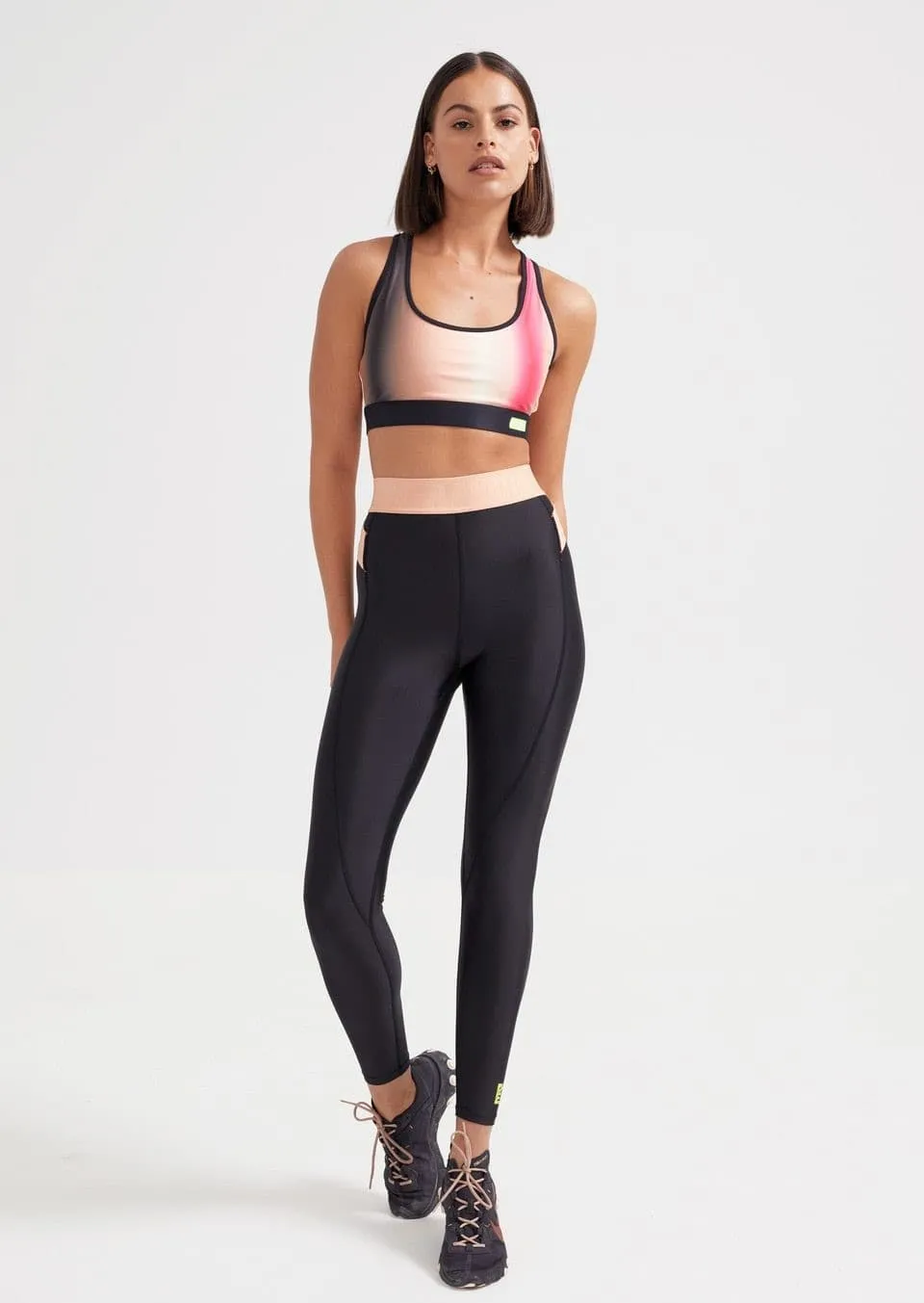 MOMENTUM SPORTS BRA -  IN PRINT