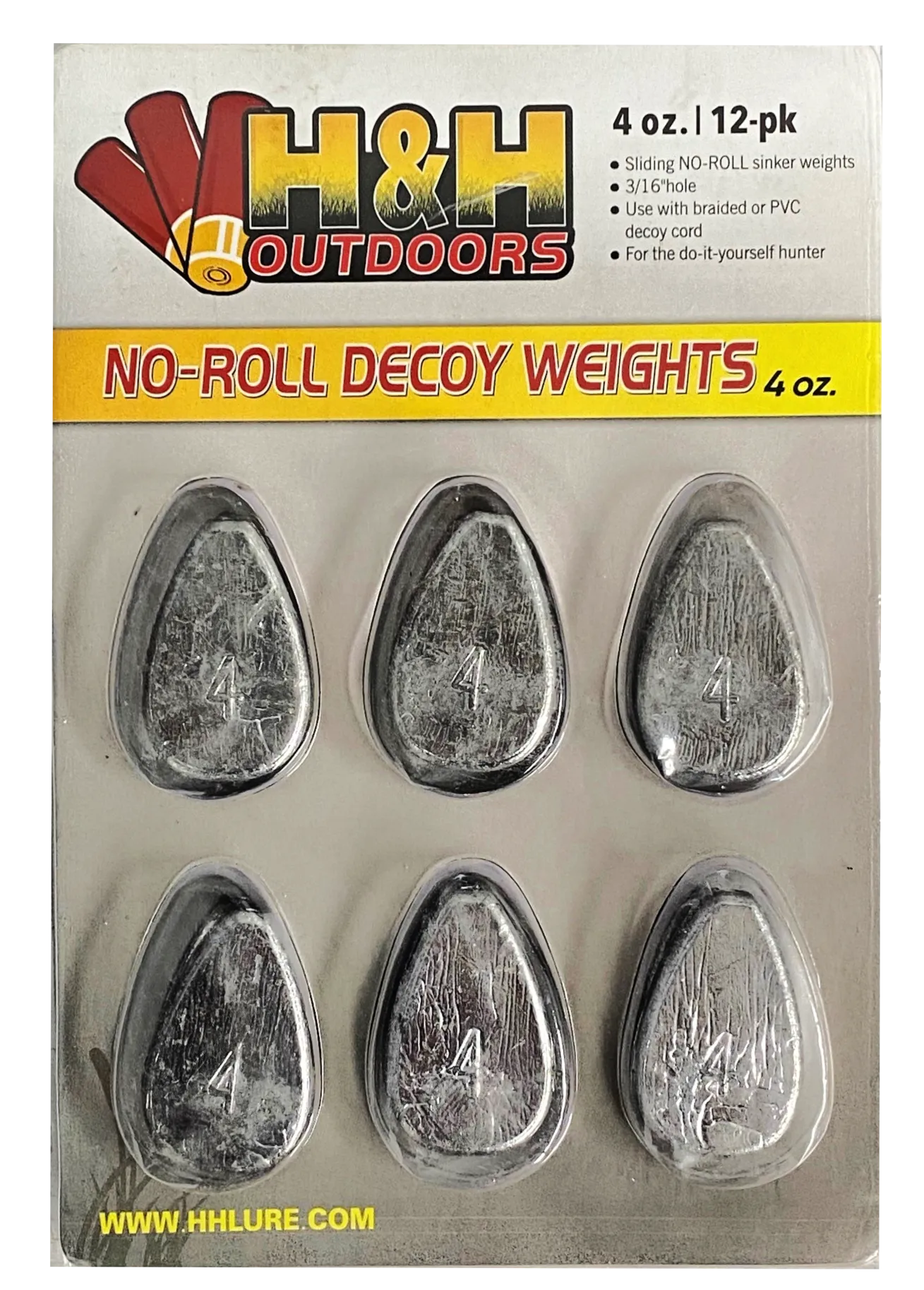 No-Roll (Almond) Decoy Weights