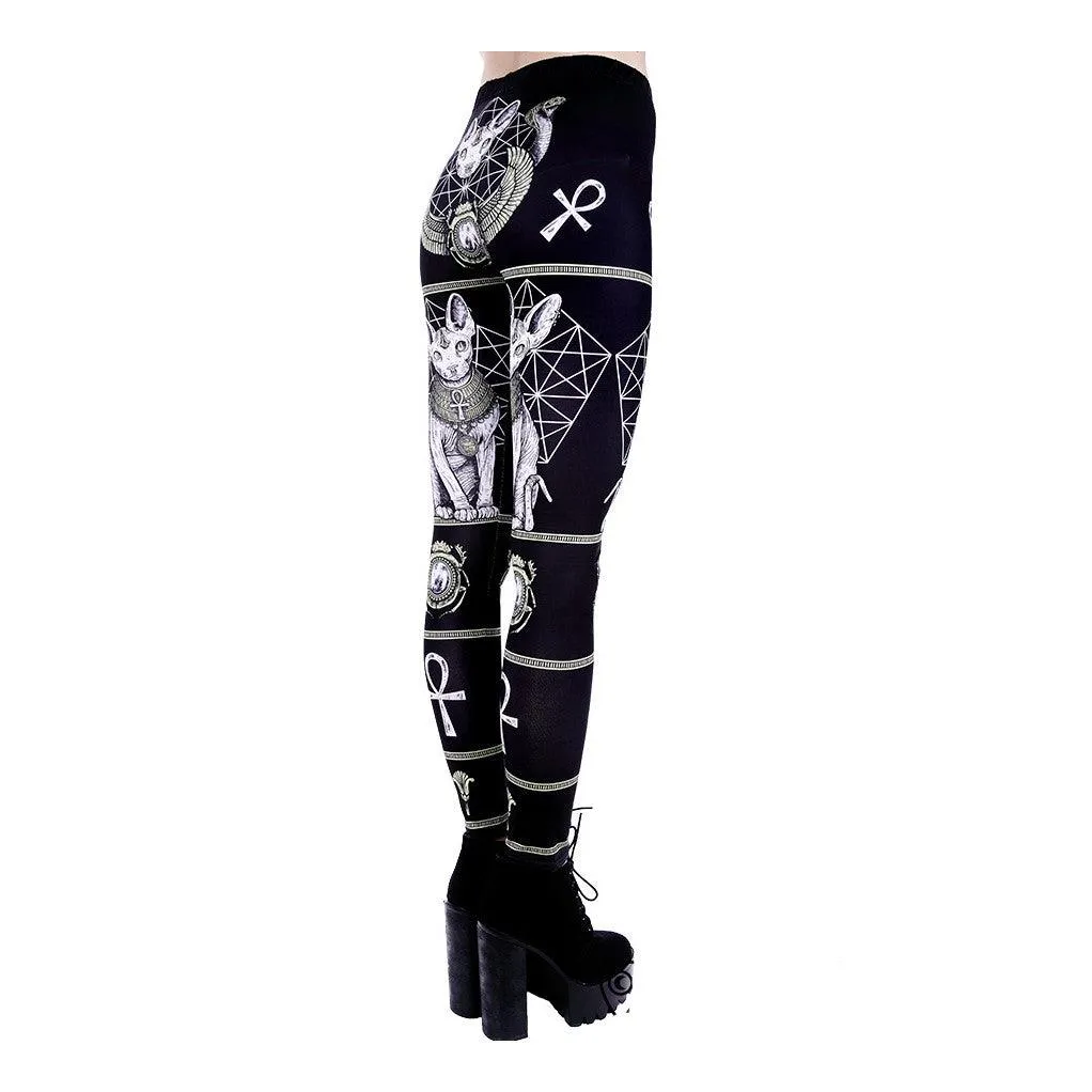 Restyle - SPHINX LEGGINGS - Womens Leggings