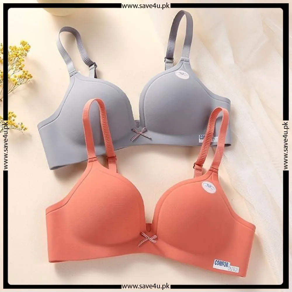 Soft Cups Nylon Double Padded Bra