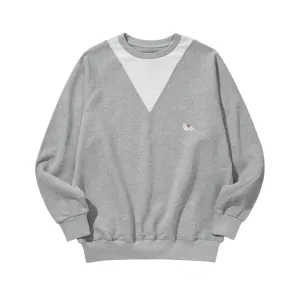 SPORTS CREW SWEAT / GRAY