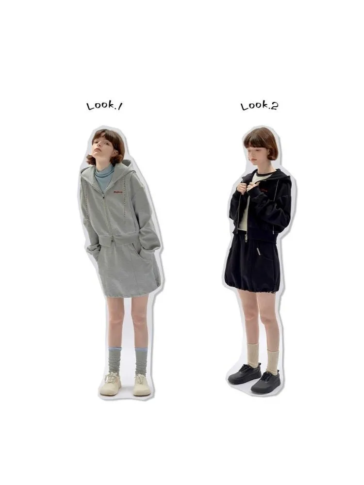 Sports style long-sleeve hoodie【s0000002962】