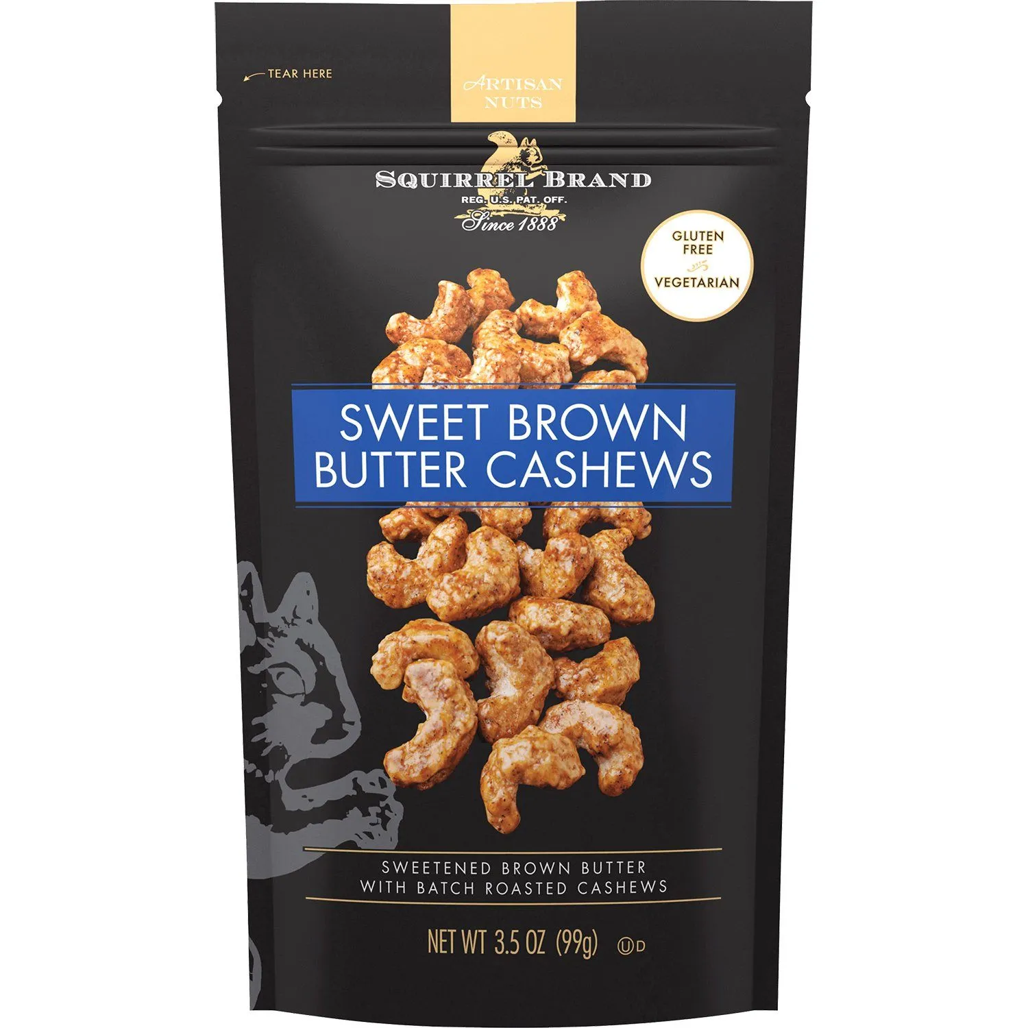 Squirrel Brand Artisan Cashews