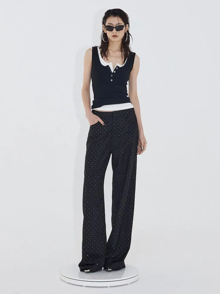 Straight Casual Western Trousers【s0000007340】