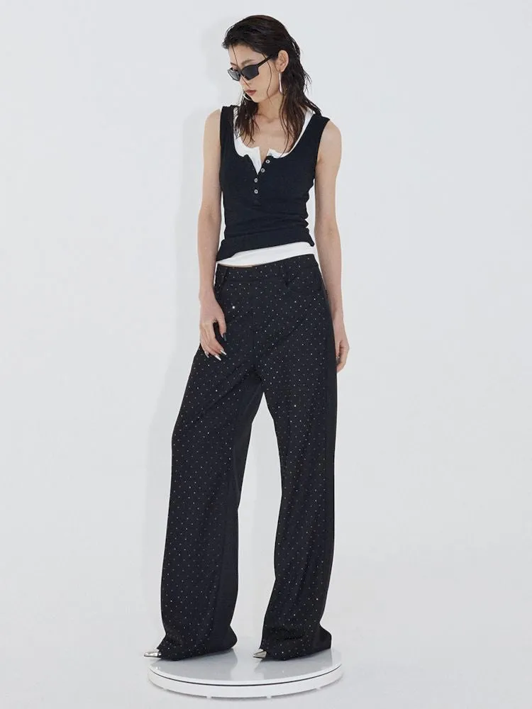 Straight Casual Western Trousers【s0000007340】