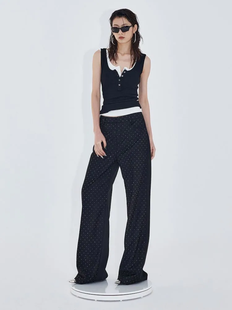 Straight Casual Western Trousers【s0000007340】