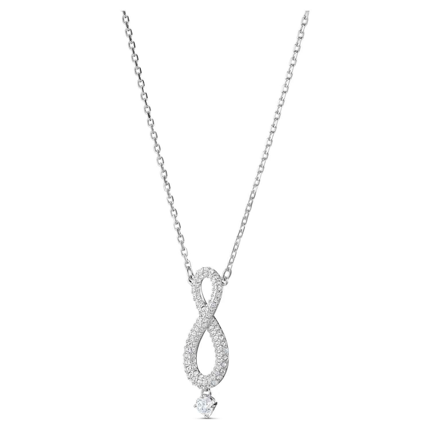 SWAROVSKI Infinity Necklace - White #5537966