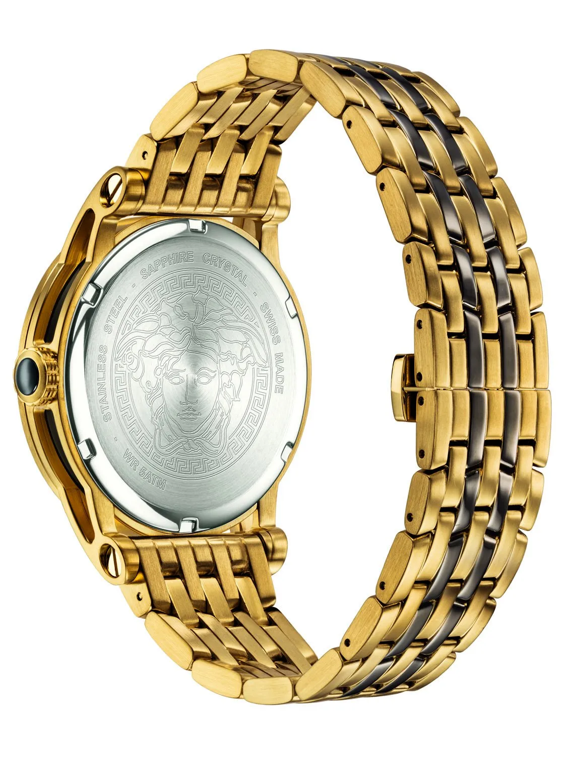 Versace PALAZZO EMPIRE 43mm Gold Men's Watch VERD00418