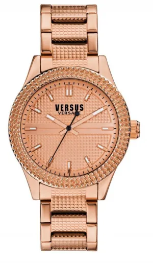 Versus Versace BAYSIDE 38mm Rose Gold Womens Dress Watch SOJ100015