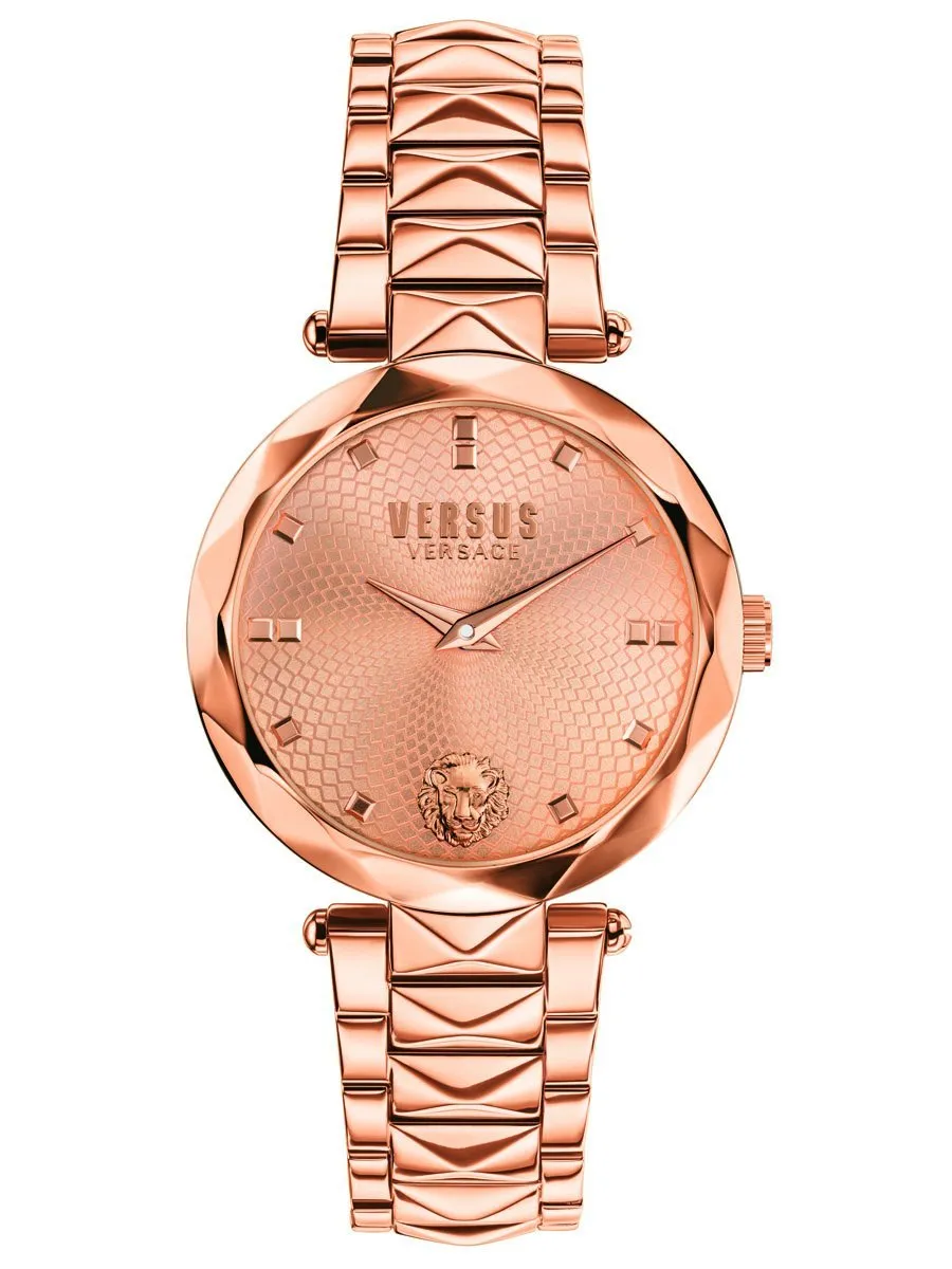 Versus Versace COVENT GARDEN 34mm Womens Rose Gold Watch SCD140016