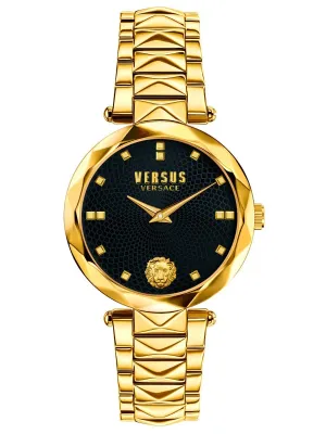 Versus Versace COVENT GARDEN Womens Black / Gold Watch SCD120016