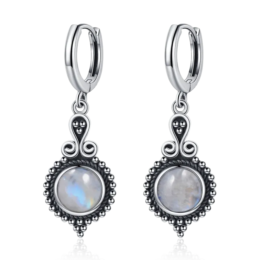 Vintage MoonStone Earrings Collection